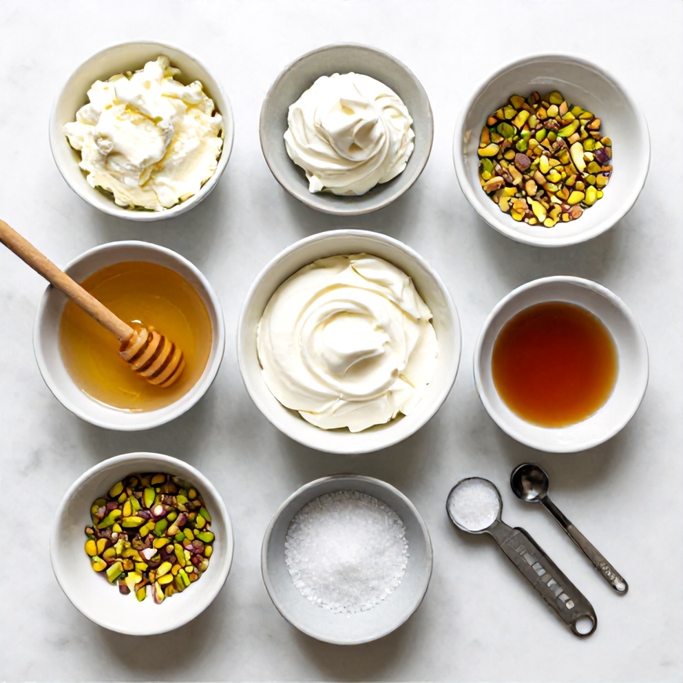Ingredients for No-Bake Ricotta Cups
