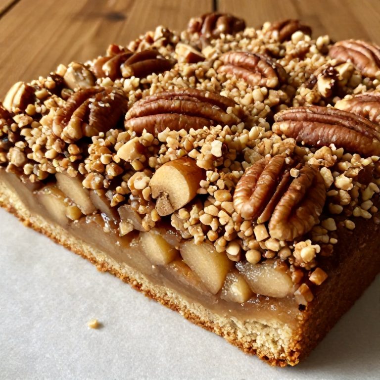 Easy Pecan Apple Crisp Coffee Cake