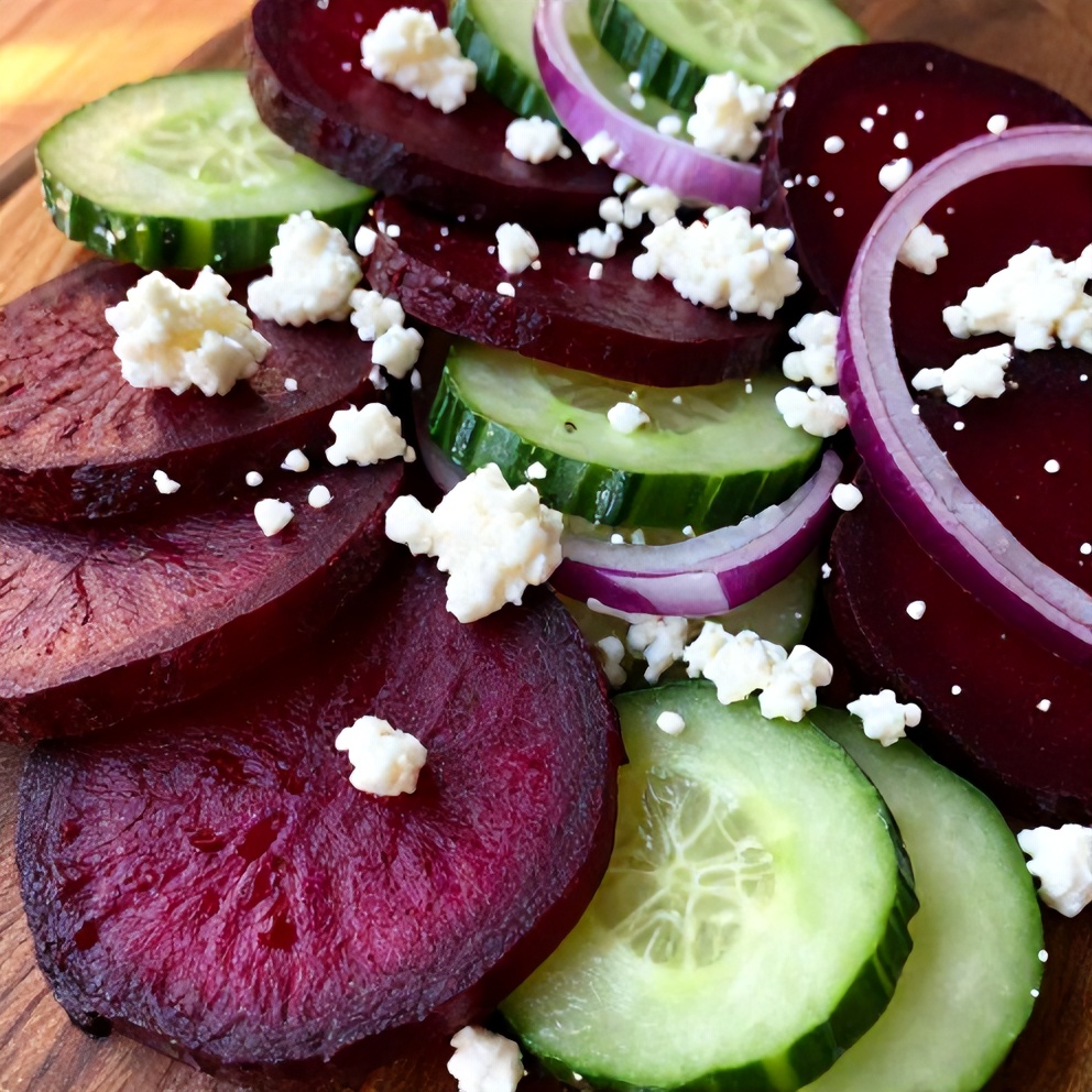 Easy Roasted Beet Salad