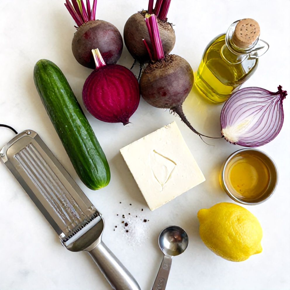 Ingredients for Easy Roasted Beet Salad