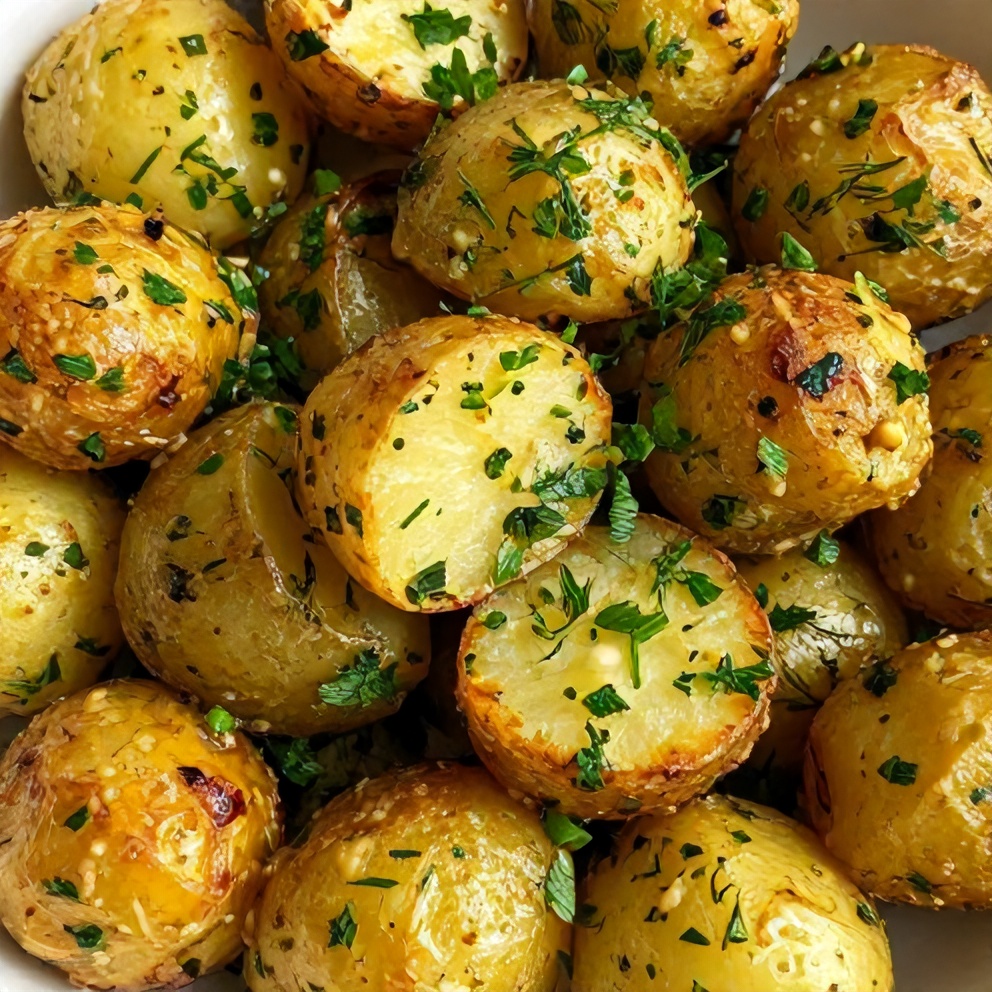 Easy Roasted Potato Salad