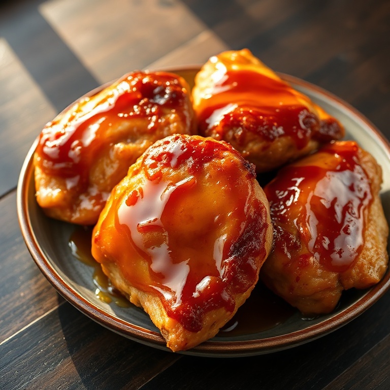 easy soy garlic chicken thighs