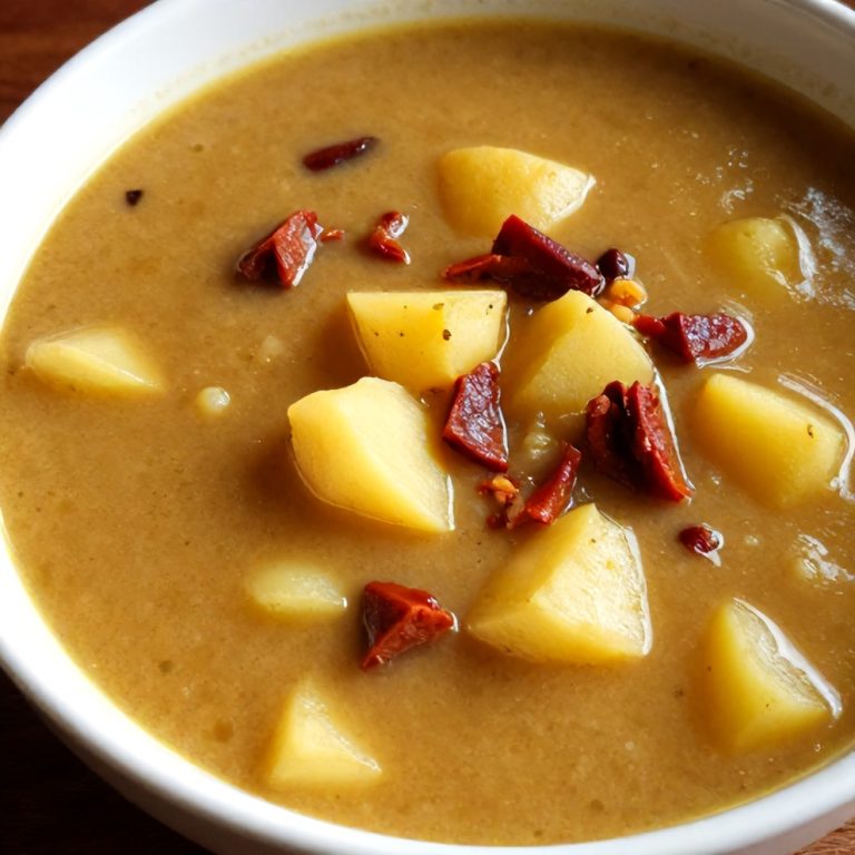 Easy Spanish Potato Soup with Chorizo