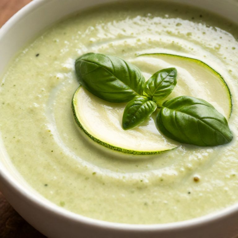 Easy Spring Zucchini Basil Soup