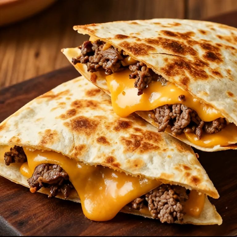 Easy Steak Cheese Quesadillas