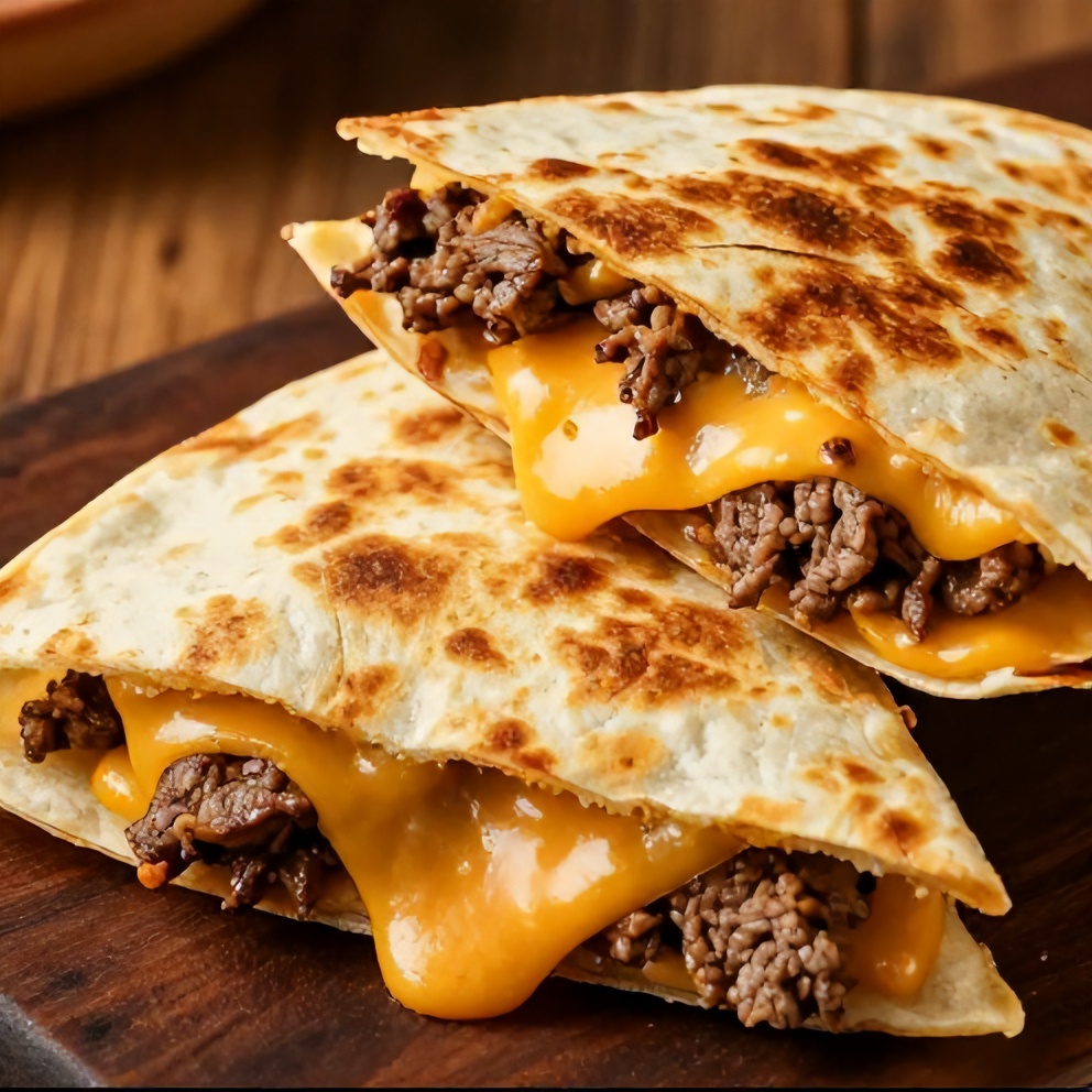 Easy Steak Cheese Quesadillas