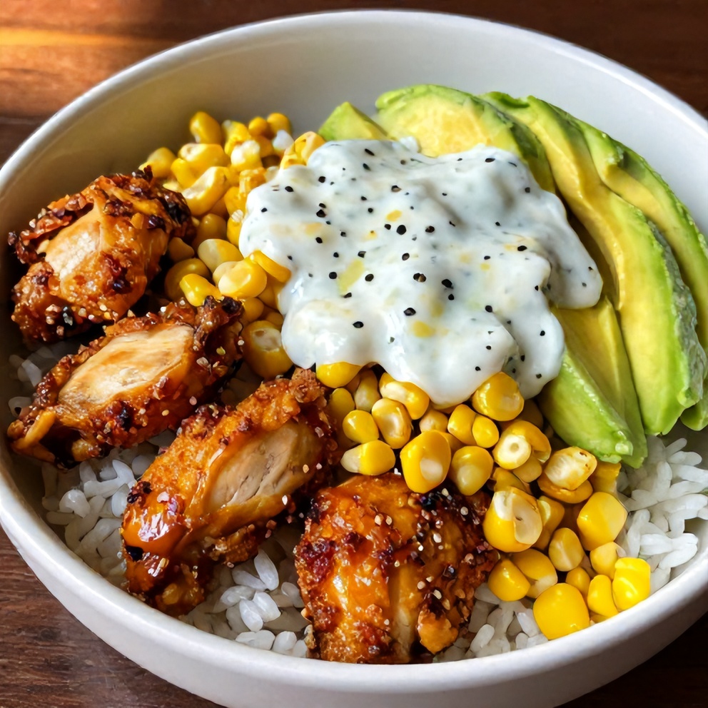 Easy Street Corn Chicken Bowl