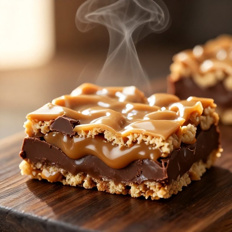 Easy Twix Cookie Bars