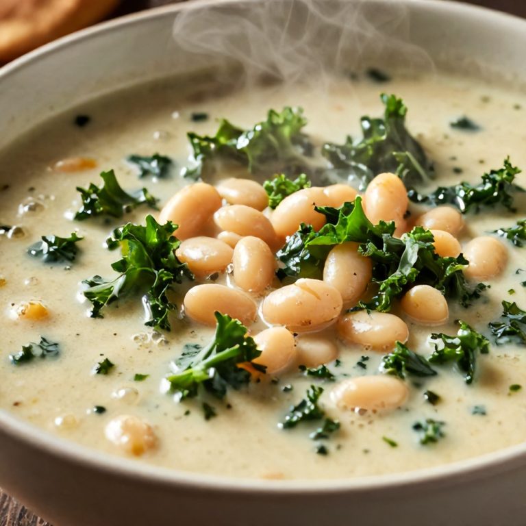 easy white bean kale soup
