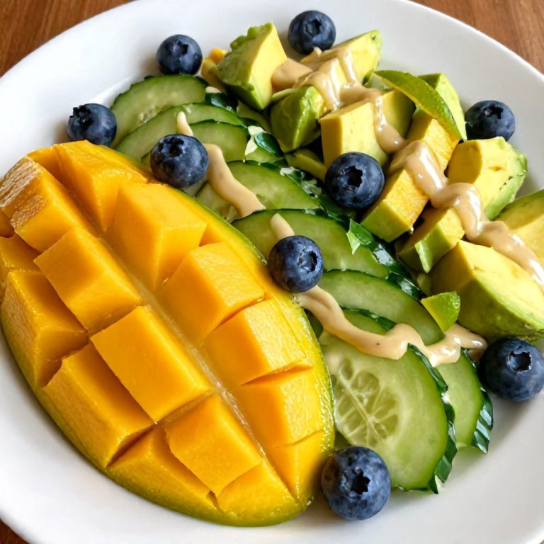 mango cucumber salad
