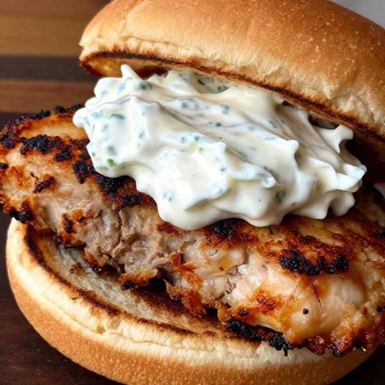 Greek Chicken Burgers