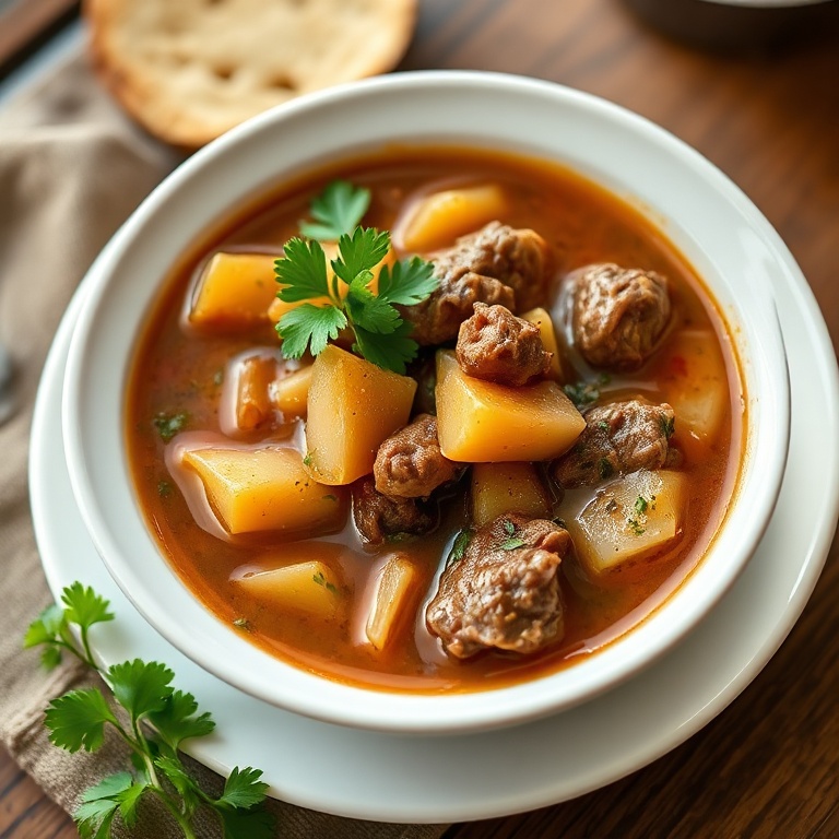Hearty Vegetable Beef Soup