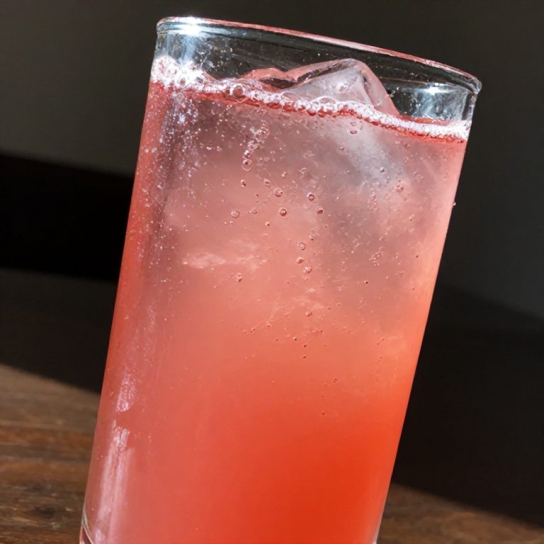 Keto Hibiscus Lime Sparkling Water