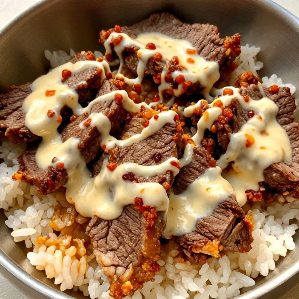 Korean BBQ Steak Rice Bowls