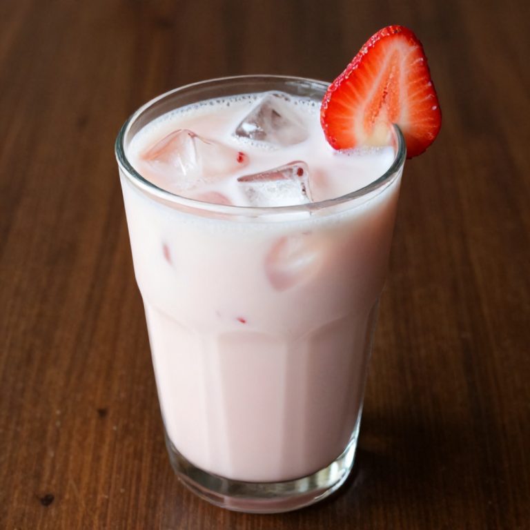 Korean strawberry milk