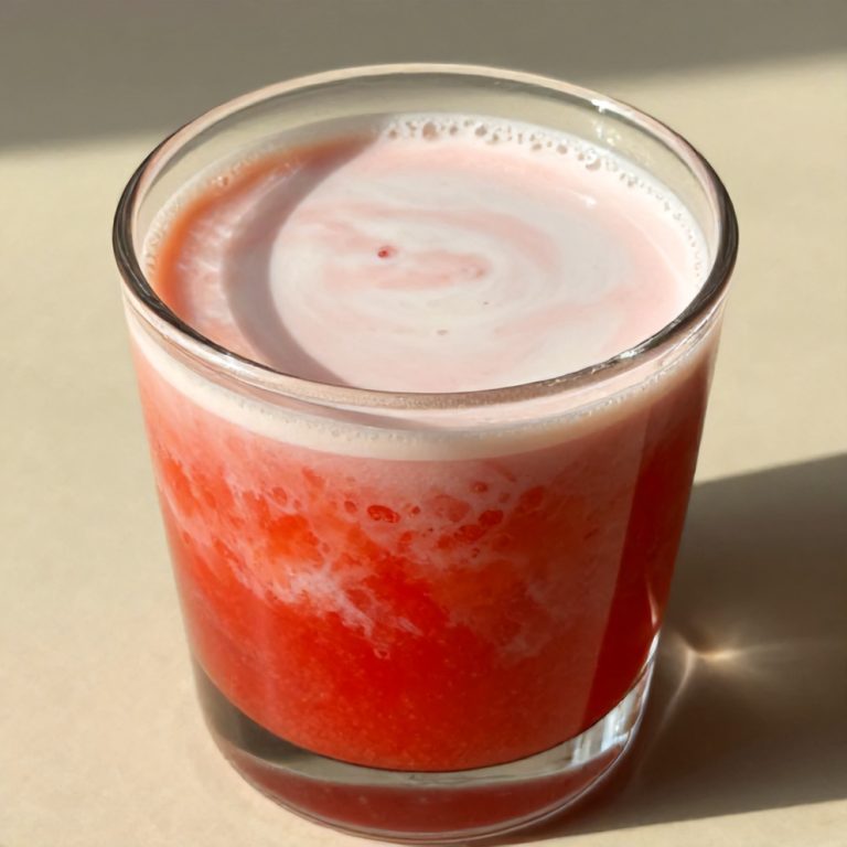 Korean strawberry milk
