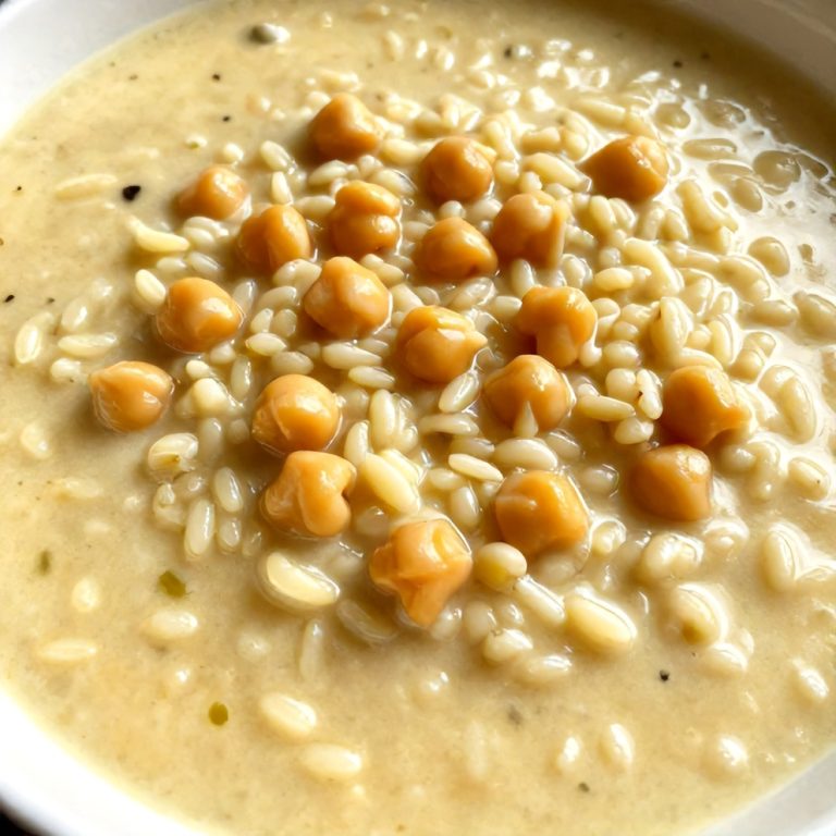 Lemon Chickpea Orzo Soup