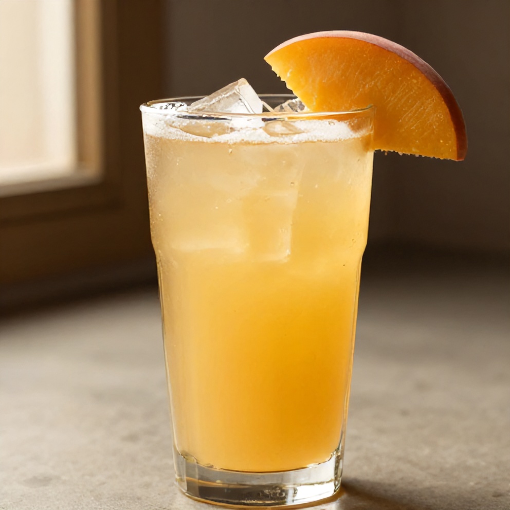 Peach Ginger Lemonade