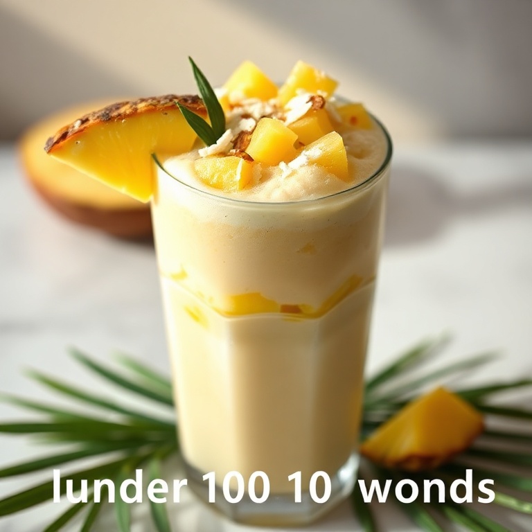 Pineapple Coconut Smoothie