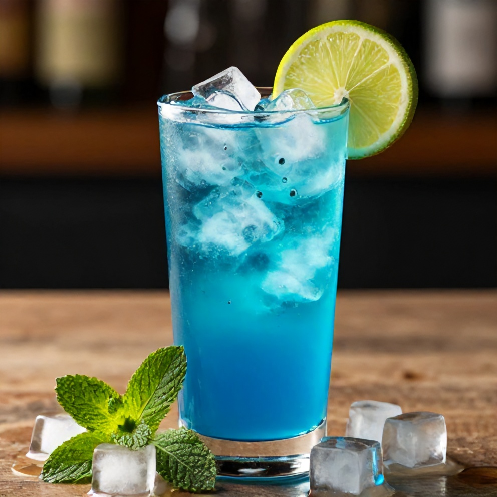Refreshing Blueberry Coconut Water Drink