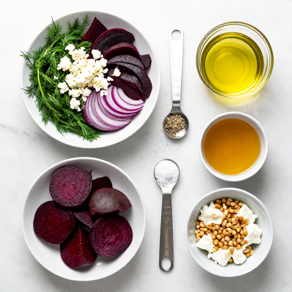 Roasted Beet Salad Ingredients