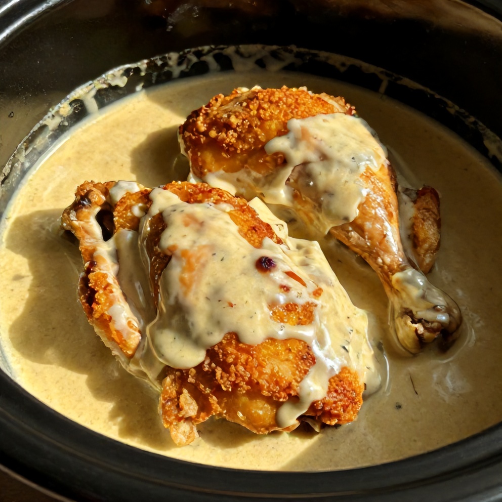 Slow Cooker Cajun Butter Chicken