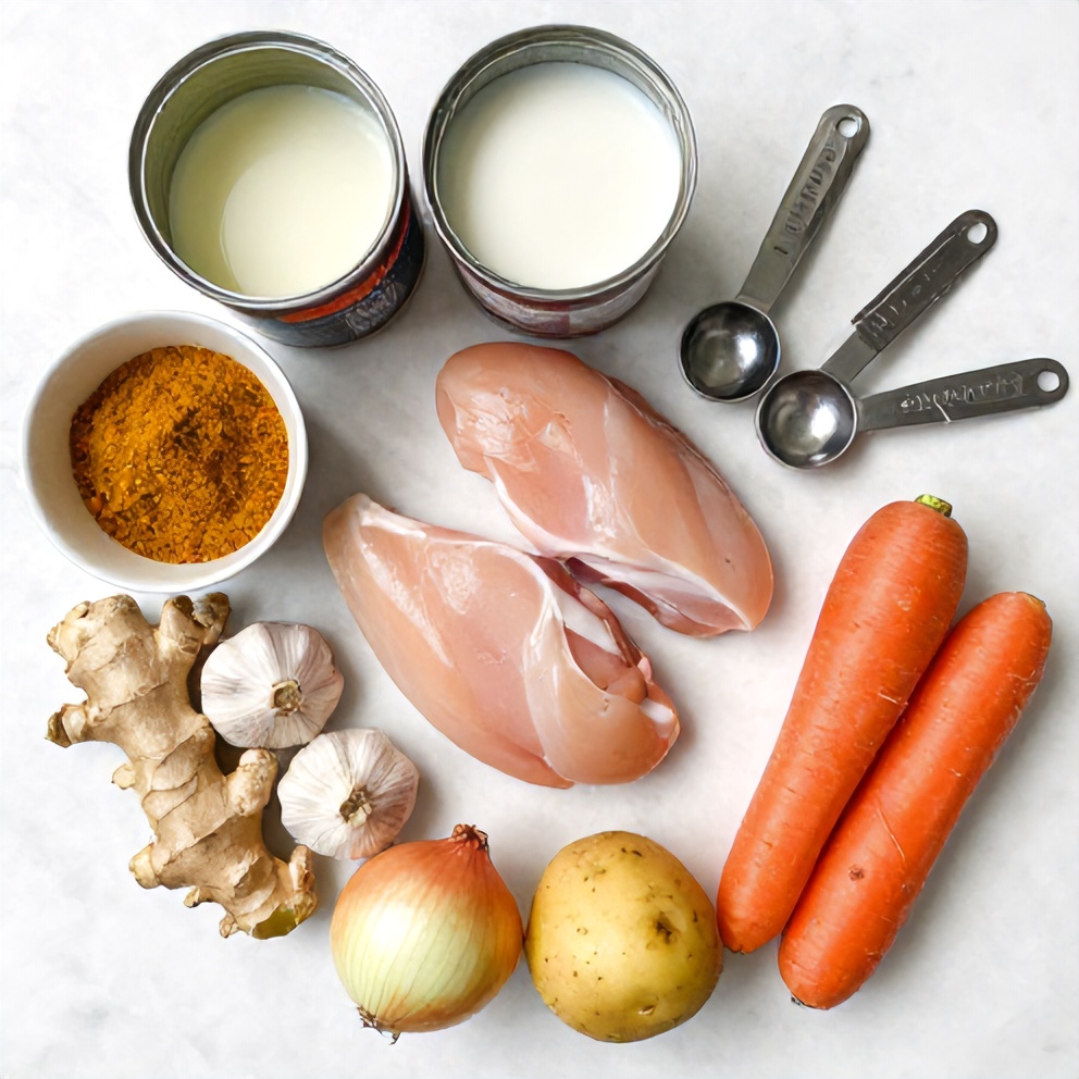 Slow Cooker Chicken Curry Ingredients