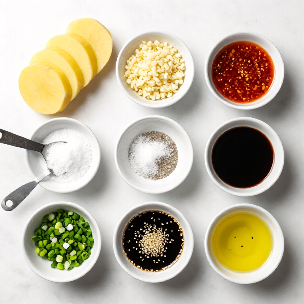 Spicy Potato Noodles Ingredients