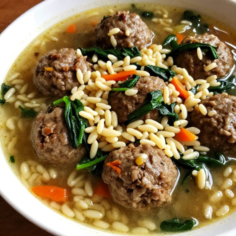 Turkey Meatball Soup