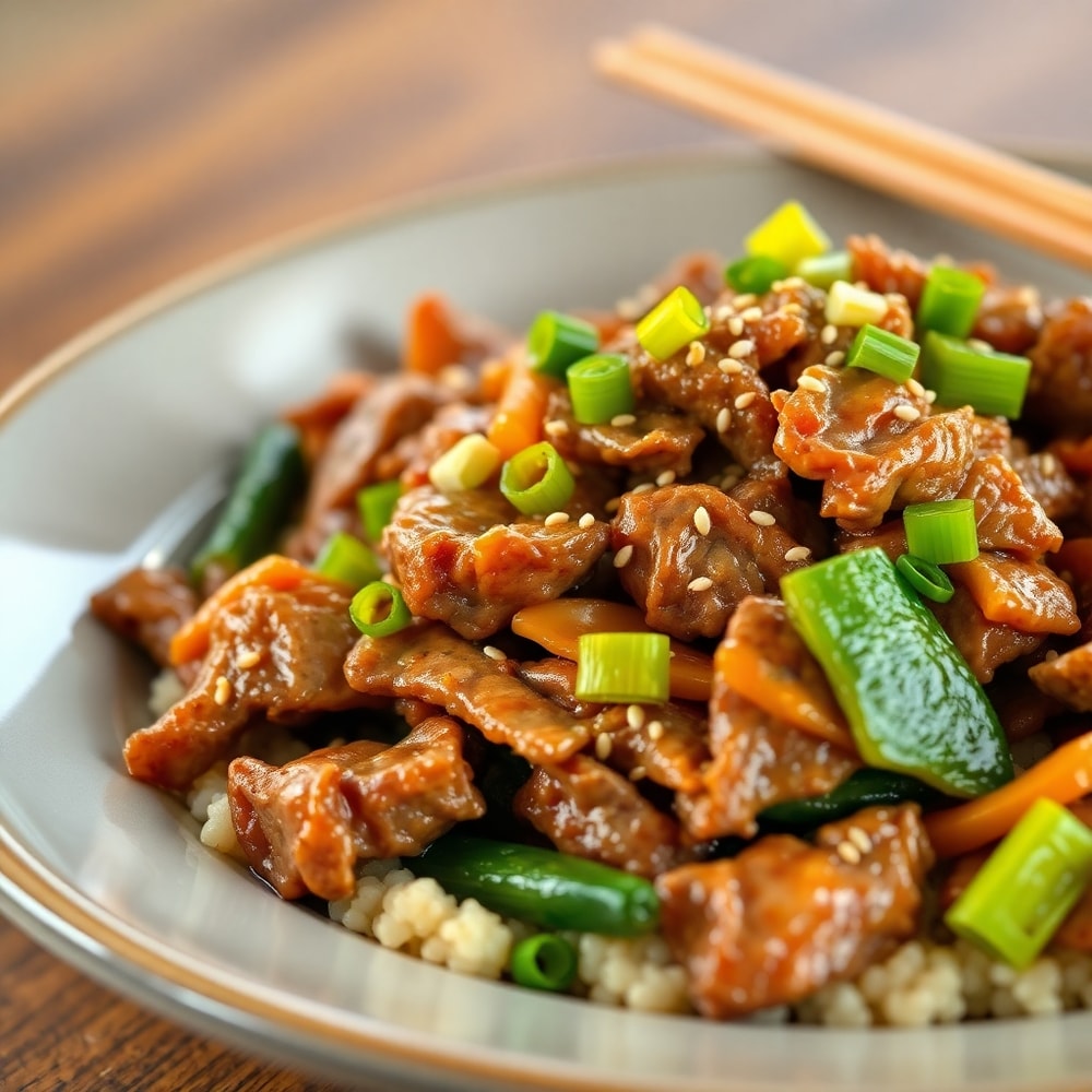 Beef Stir Fry with Vegetables