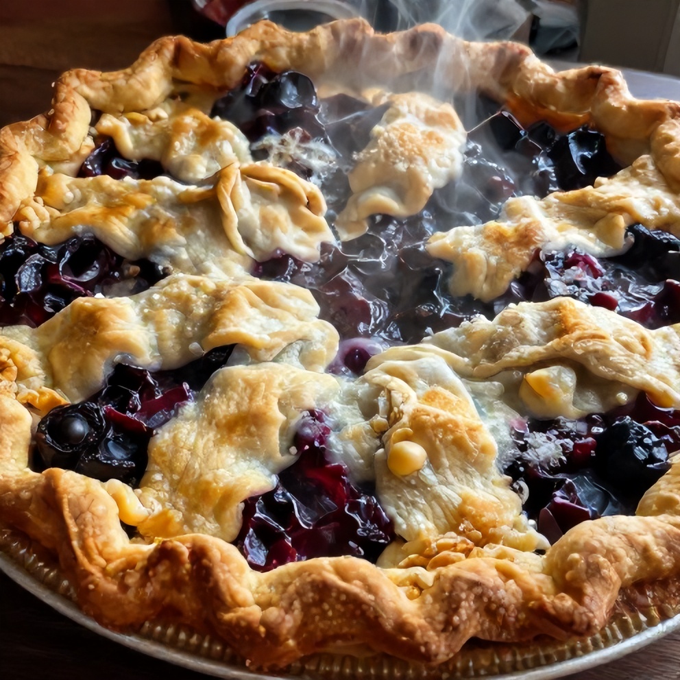 blueberry pie
