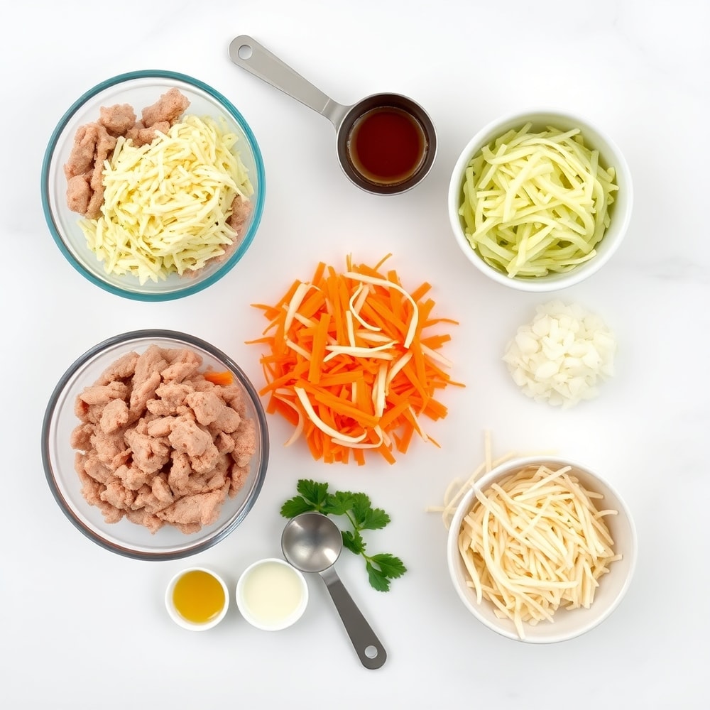 Egg Roll in a Bowl Ingredients