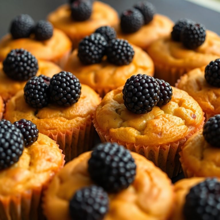 blackberry muffins from scratch