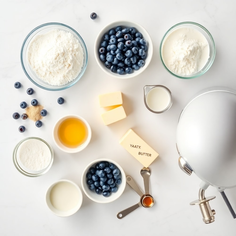 Blueberry Cinnamon Rolls Ingredients