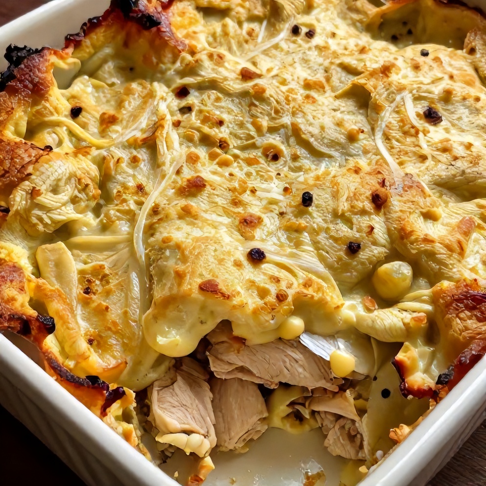 garlic butter chicken dump and bake