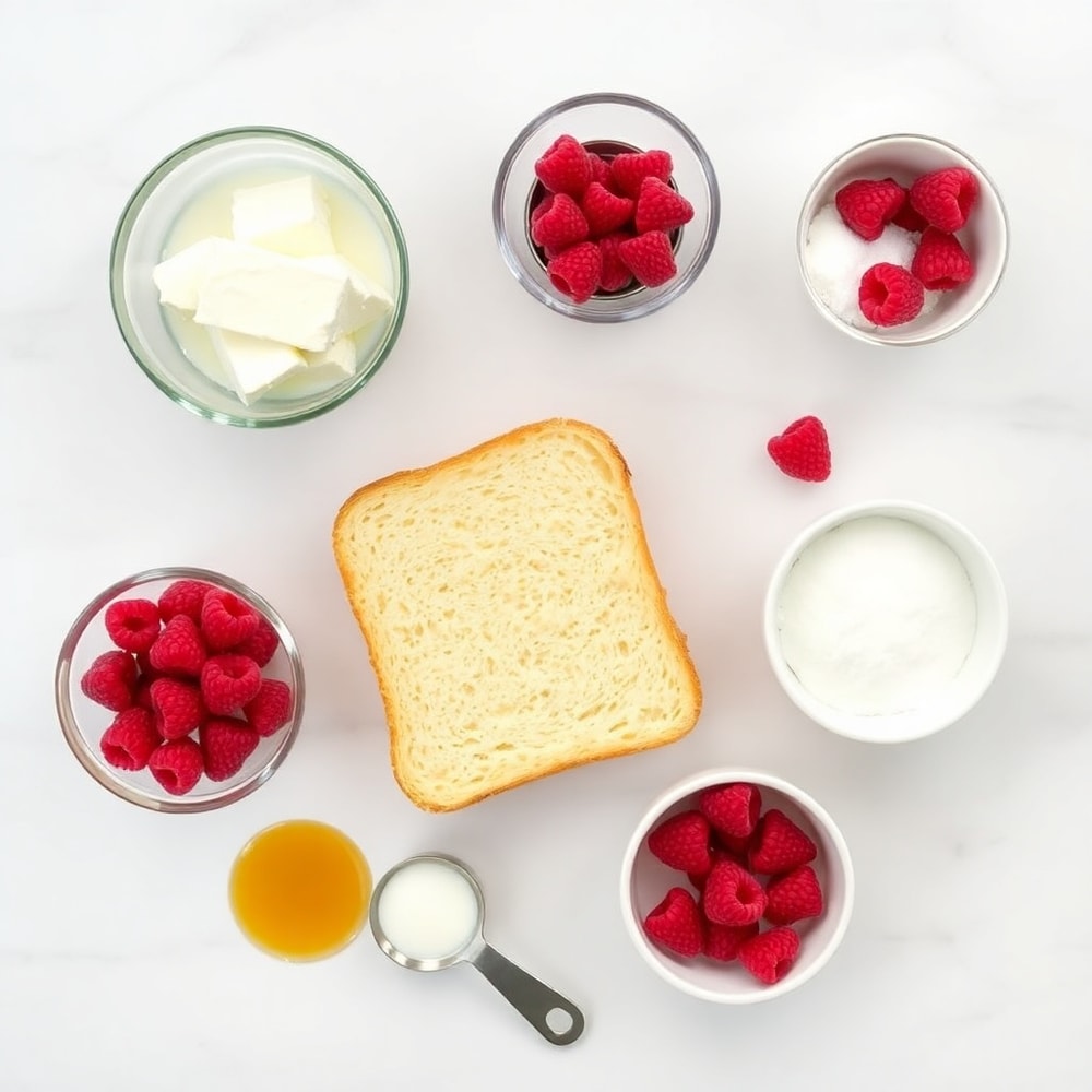 Raspberry Cheesecake French Toast Casserole Ingredients