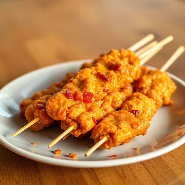 Bang Bang Chicken Skewers