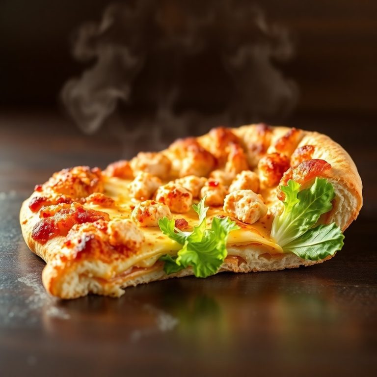 Chicken Caesar Salad Pizza