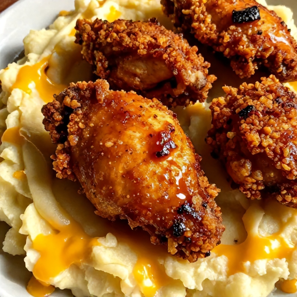 Crispy Chipotle Honey Chicken Thighs
