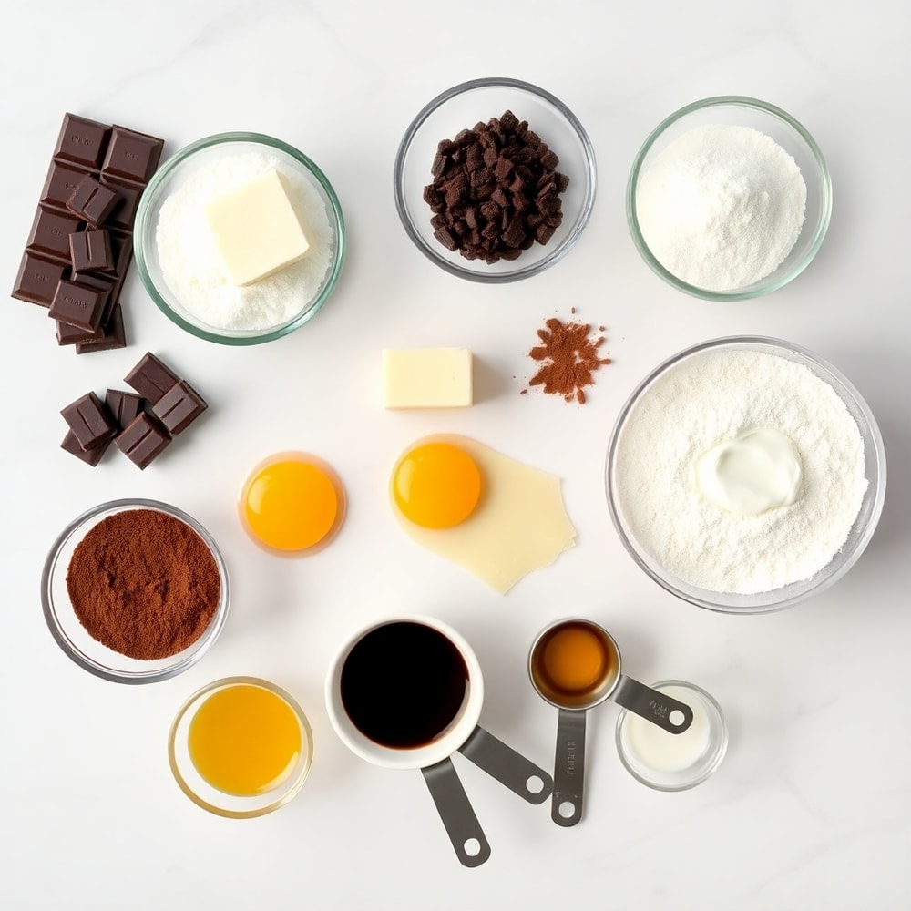 Chocolate Mousse Brownies Ingredients
