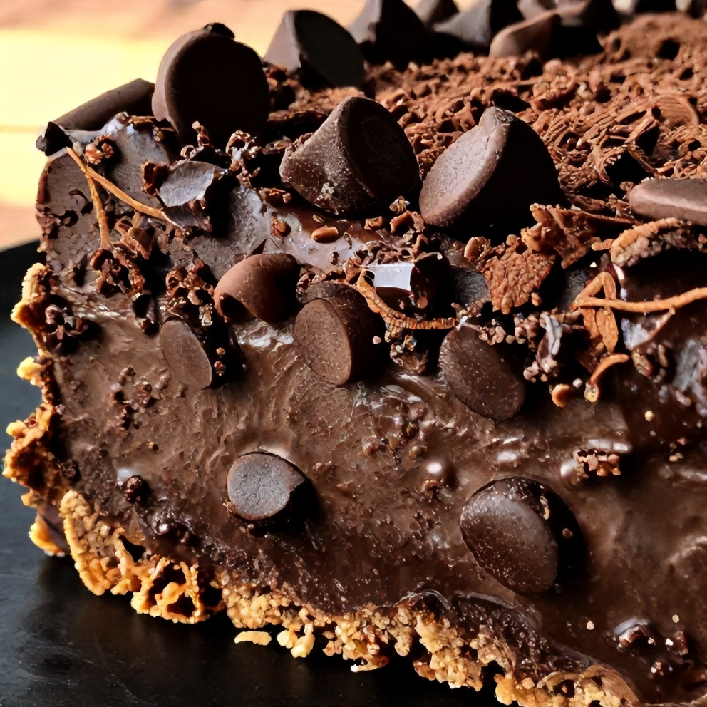Death by chocolate poke cake