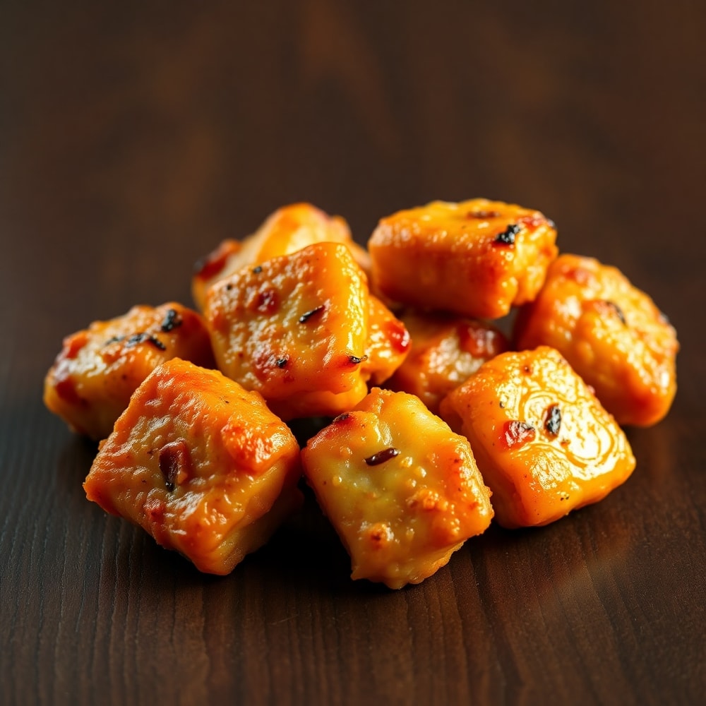 Savory Garlic Pork Bites