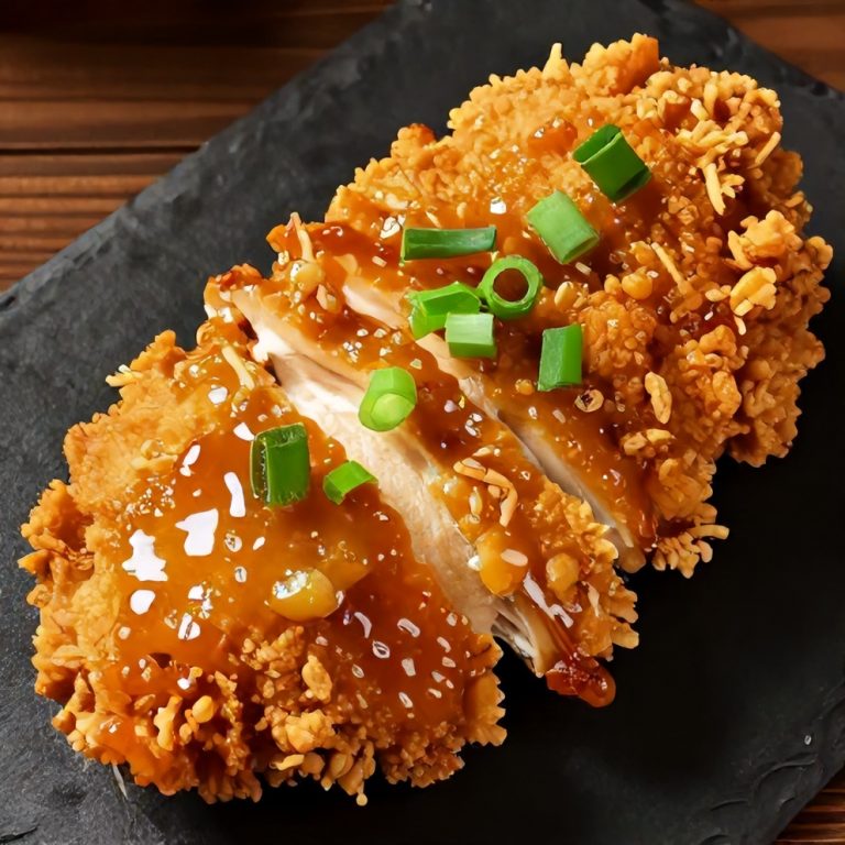 Crispy Honey Garlic Chicken