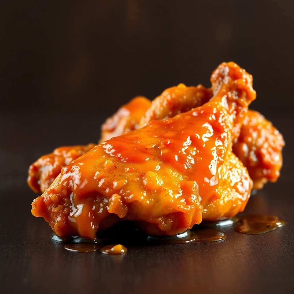 crispy honey garlic chicken