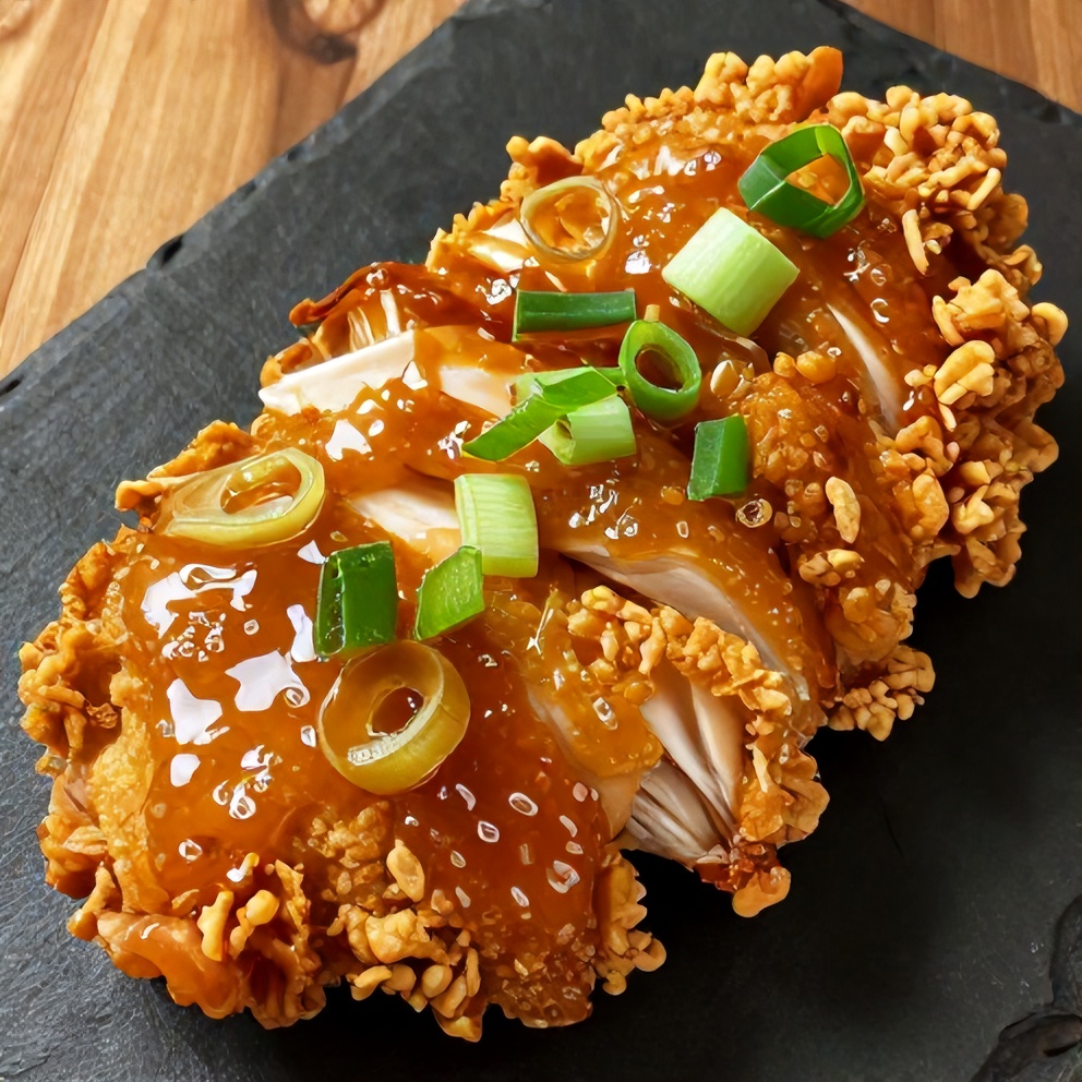 Crispy Honey Garlic Chicken