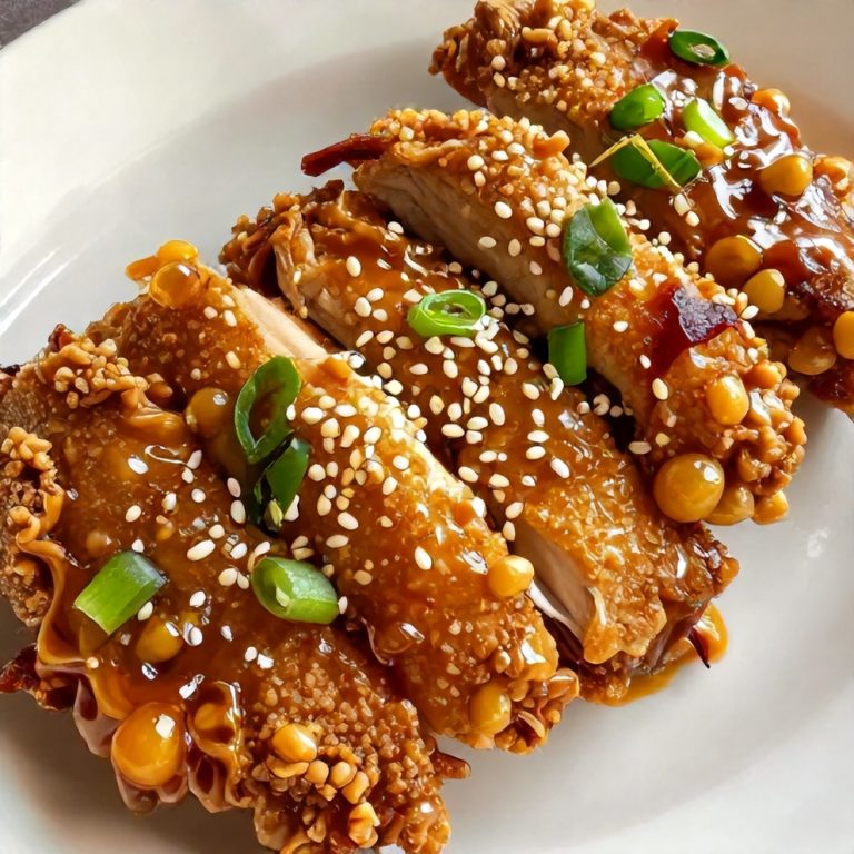 Crispy Honey Garlic Chicken