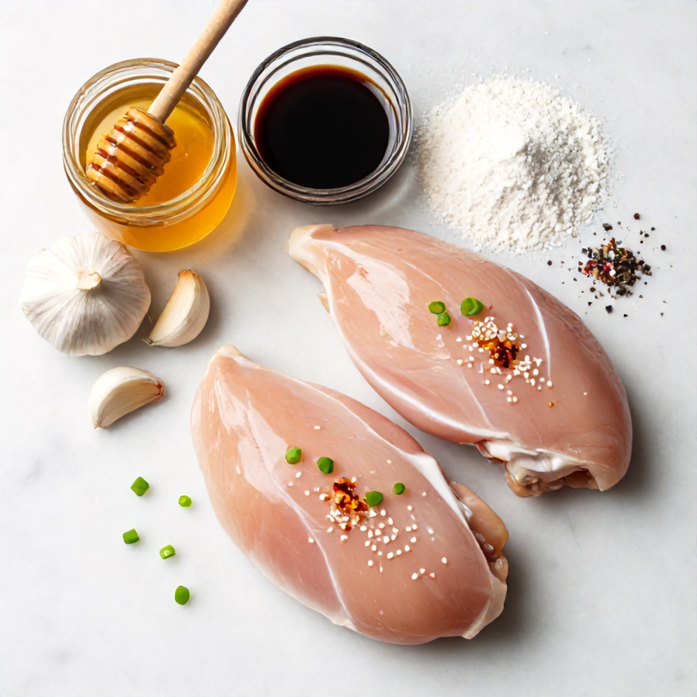 Honey Garlic Chicken Ingredients
