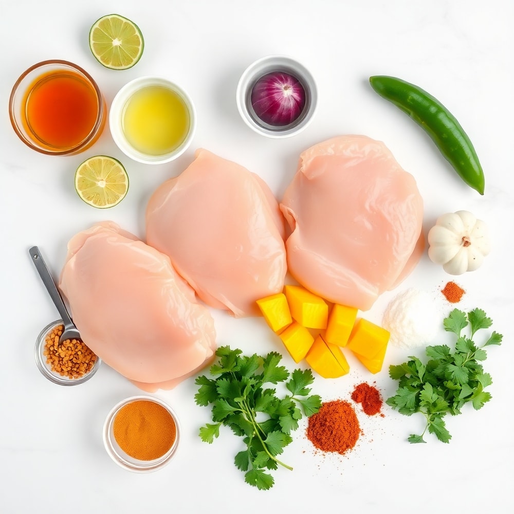 Honey Lime Chicken Ingredients