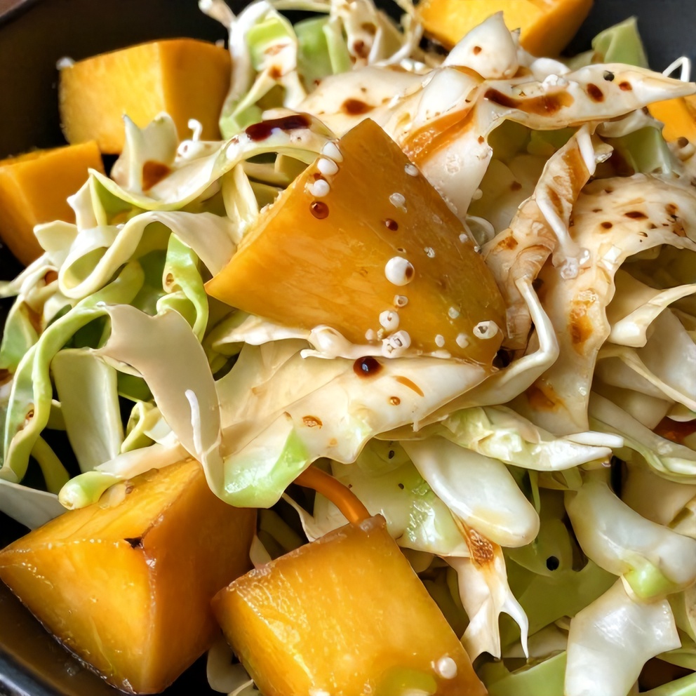 crispy mango slaw