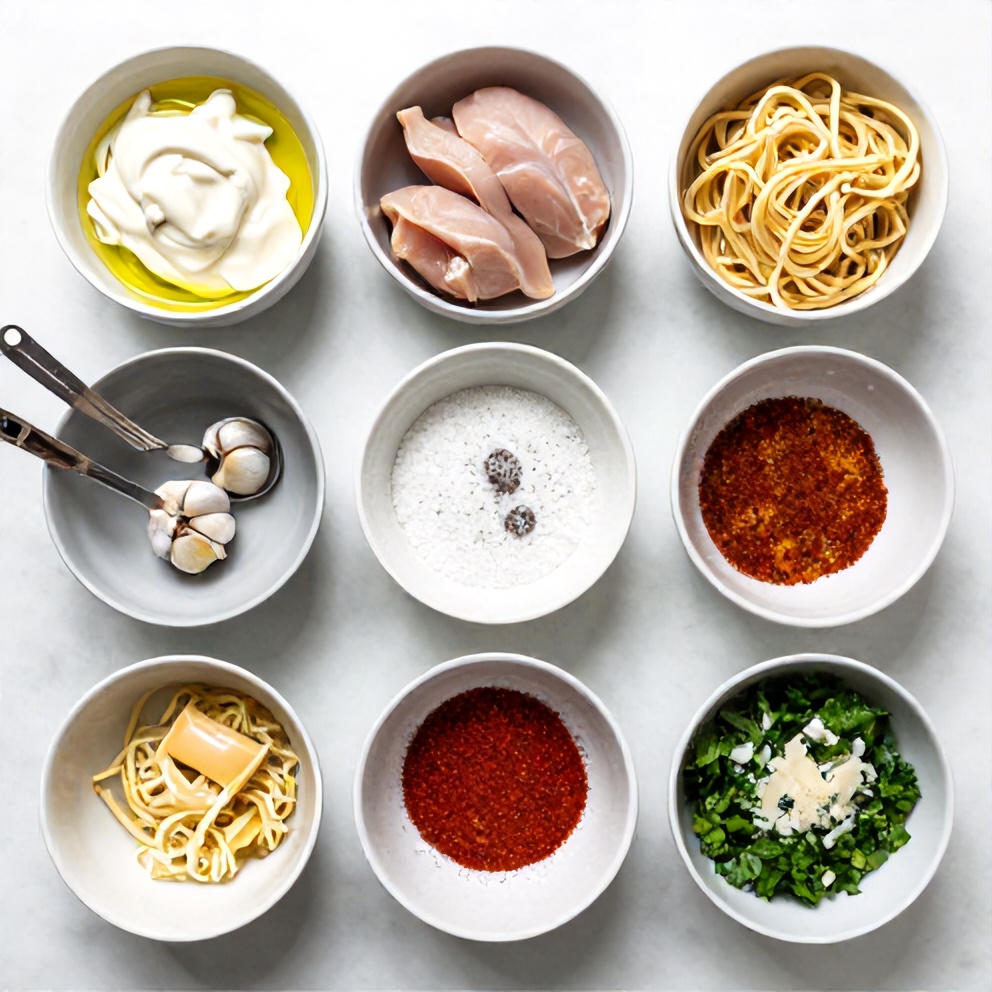 Marry Me Chicken Pasta Ingredients